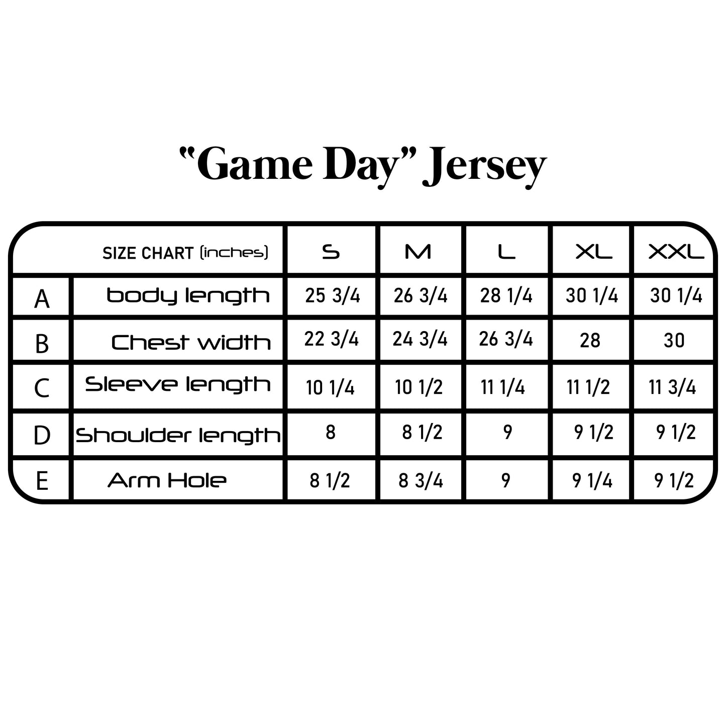 Game Day Jersey